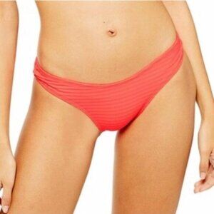 NWT Topshop Neon Ribbed Bikini Bottom 10 High Leg